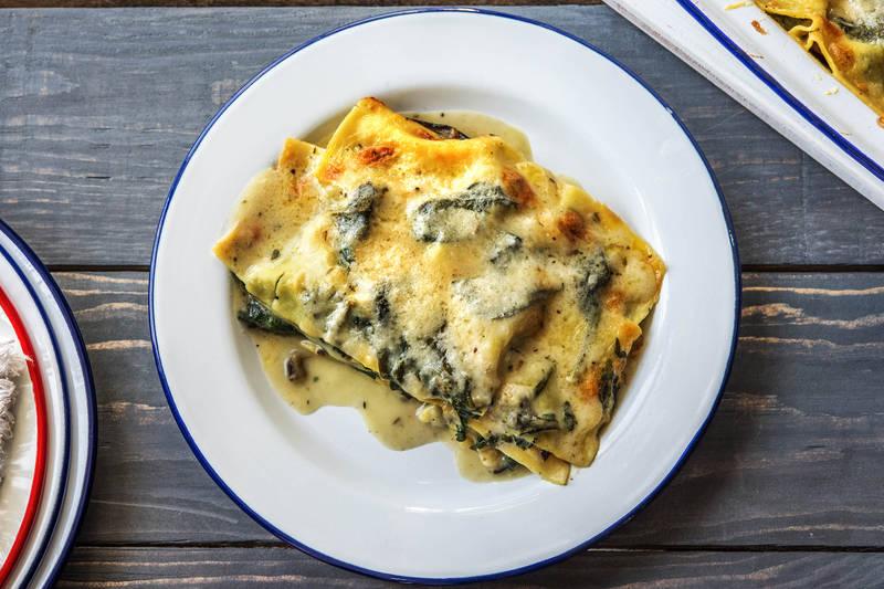 Lasagnes de légumes et béchamel maison