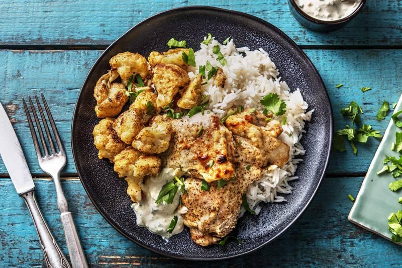 Poulet au curry à l'indienne