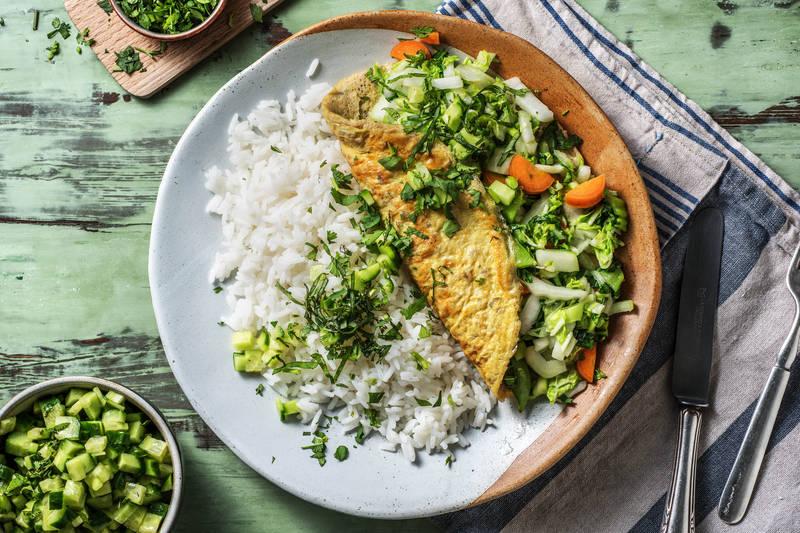 Omelette vietnamienne à la viande hachée