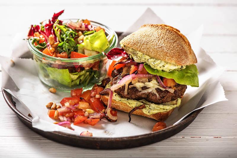 Burger à l'italienne