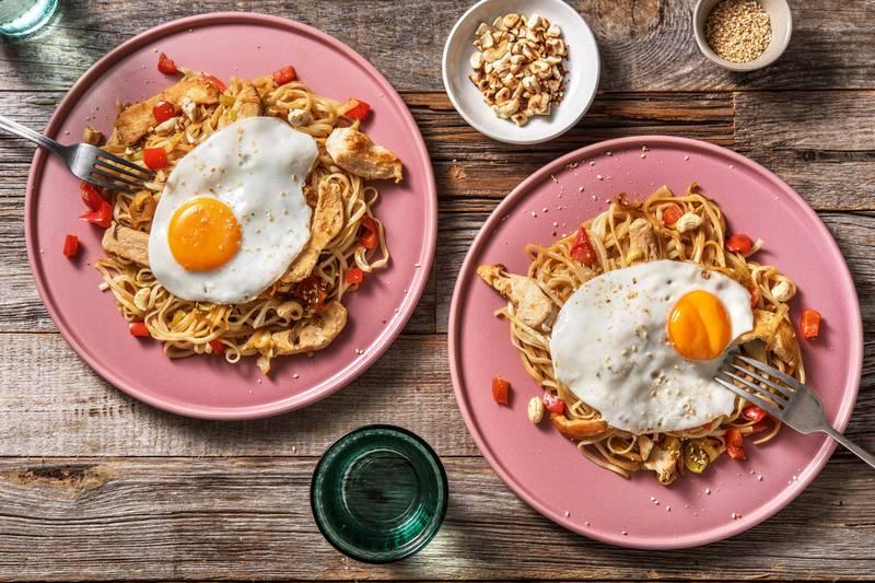 Émincés de poulet express marinés cuisinés au wok