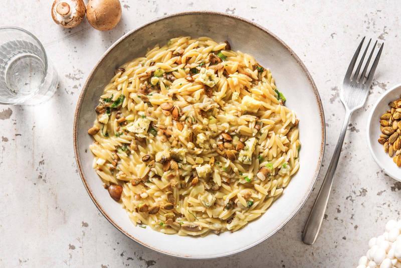 Orzotto aux champignons