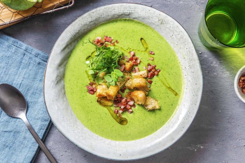 Velouté réconfortant de cresson