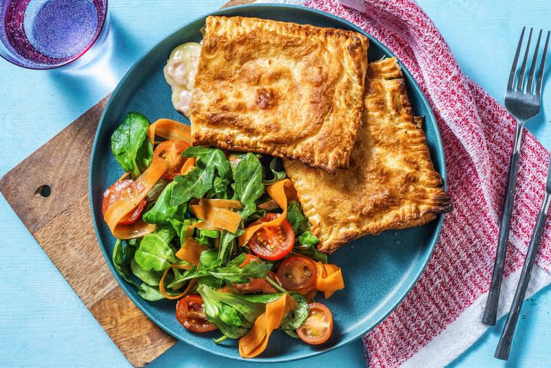 Friand maison au gruyère et au jambon fumé