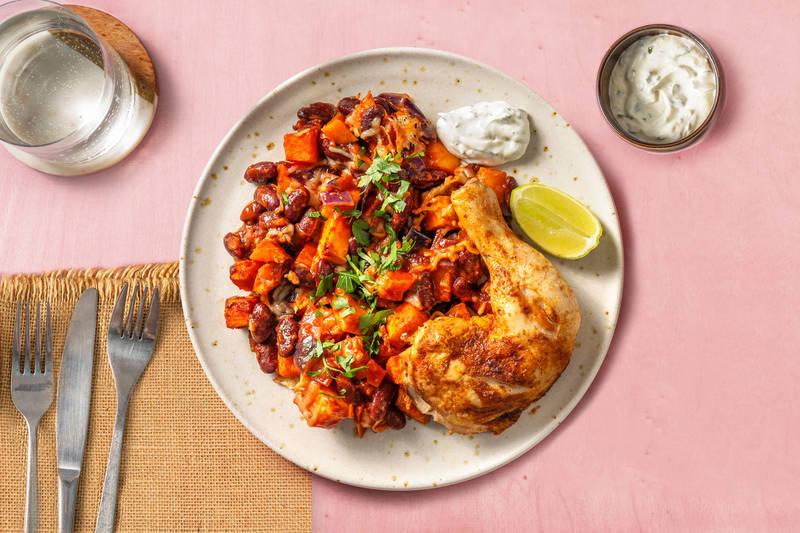 Cuisse de poulet à la mexicaine