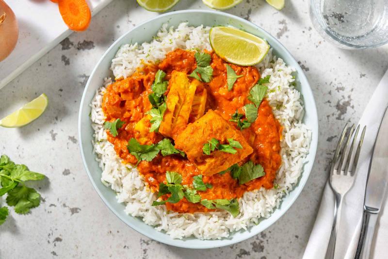 Curry de lieu & lait de coco façon Moqueca
