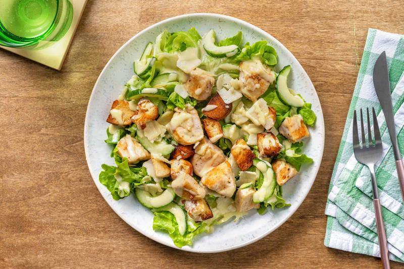 Salade au poulet & parmesan