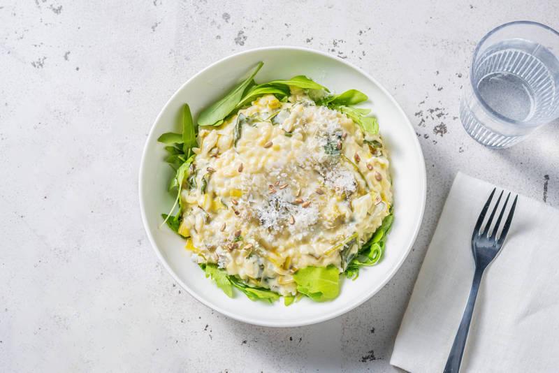 Orzotto doux aux épinards & parmesan AOP