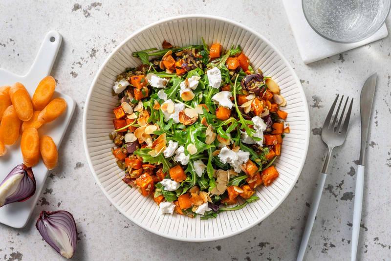 Bowl freekeh & chèvre frais