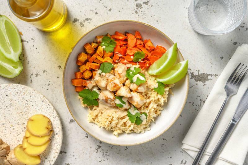 Poulet sauce cacahuète