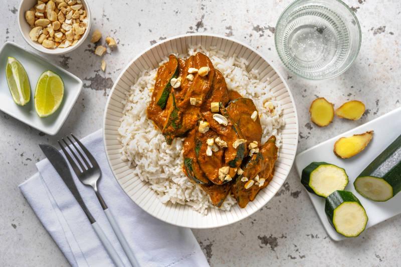 Curry de courgette & coco à l'indienne