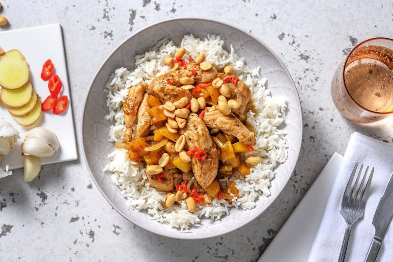 Dinde sautée façon Kung Pao