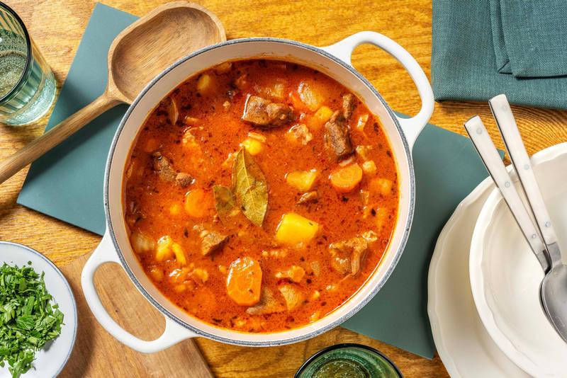 Navarin d'agneau, lard & navet de Mamie Paule