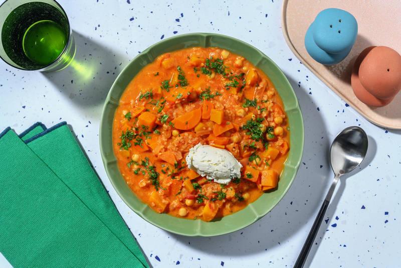 One pot : soupe façon chorba végétarienne