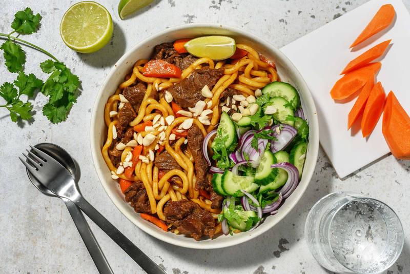 Le Végé : salade thaï aux émincés veggie