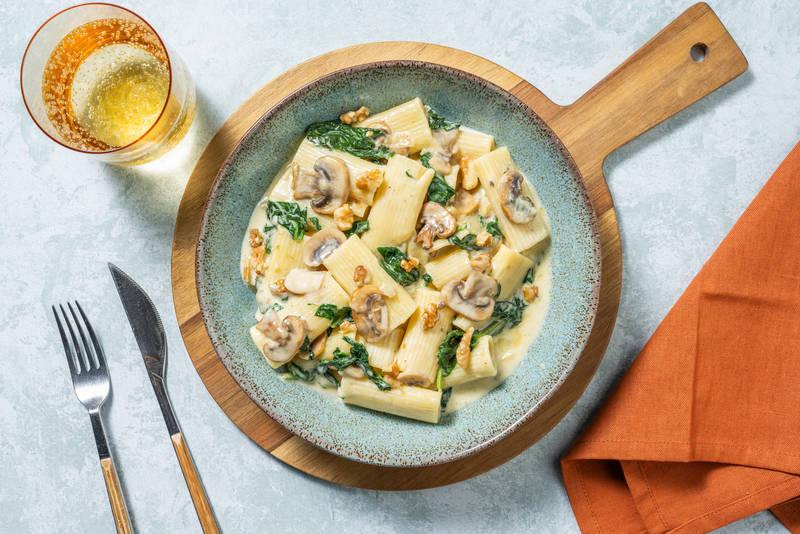 Rigatoni & sauce onctueuse au bleu