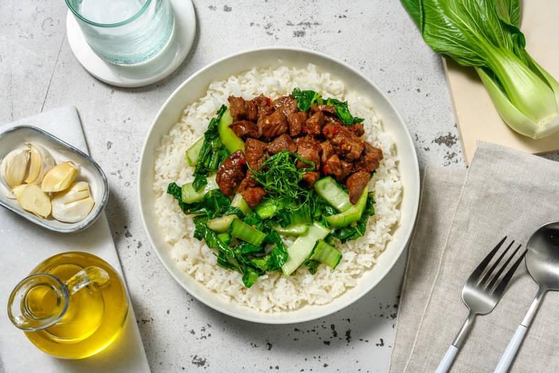 Poêlée de bœuf épicé à la cambodgienne