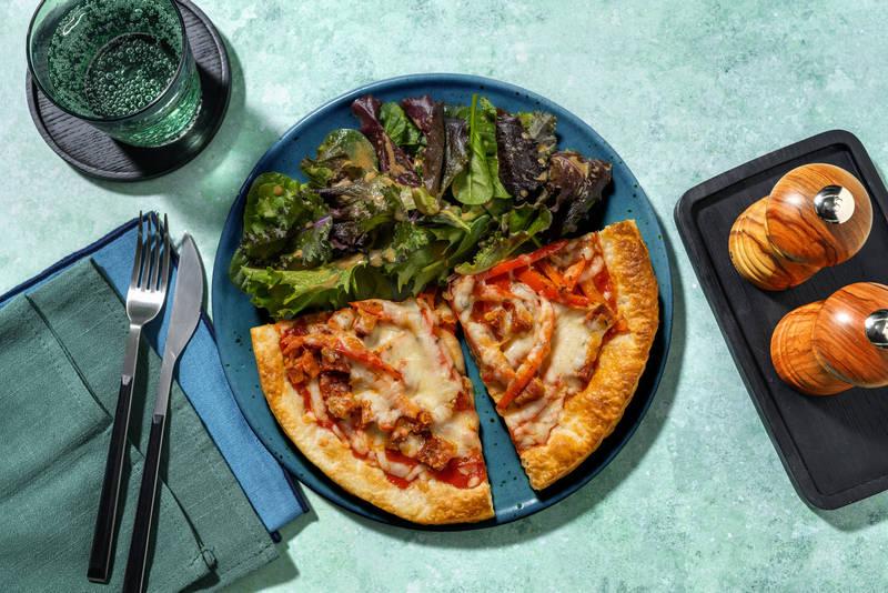 Tarte spéciale Papa : poivron & chorizo