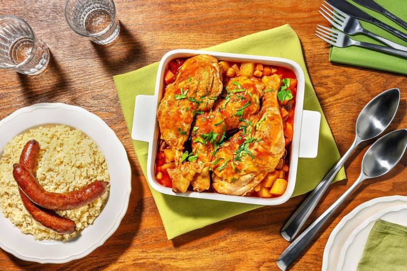 Couscous poulet & merguez de bœuf