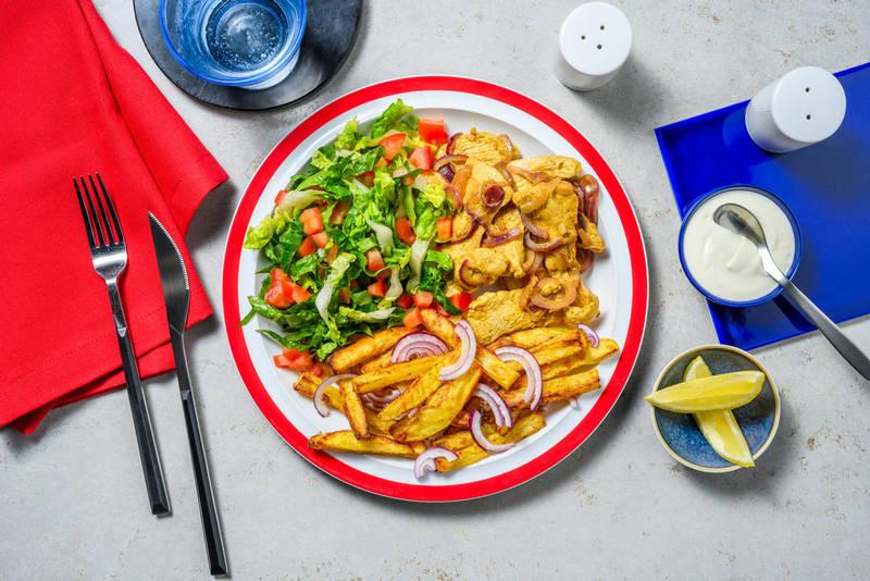 Shawarma au poulet pour missions épiques