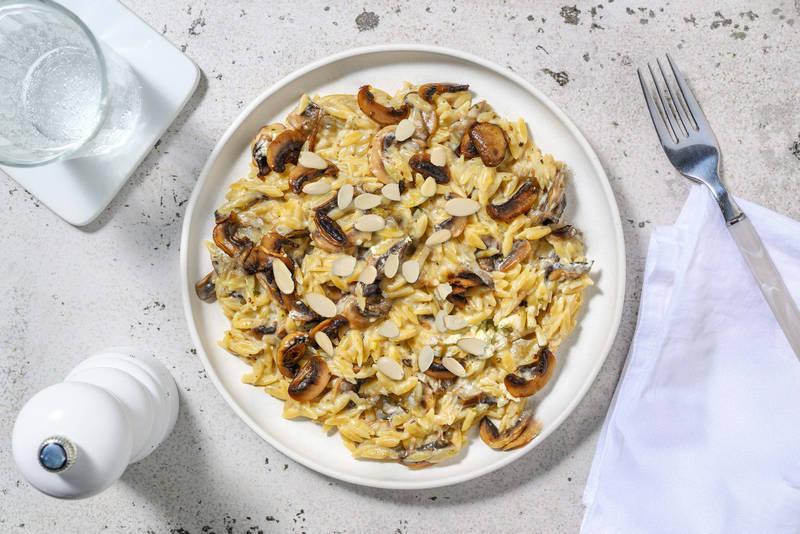 Orzotto crémeux forestier