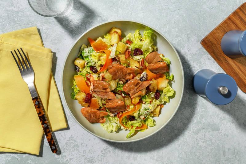 La Croquante Végé : émincés veggie & pécans