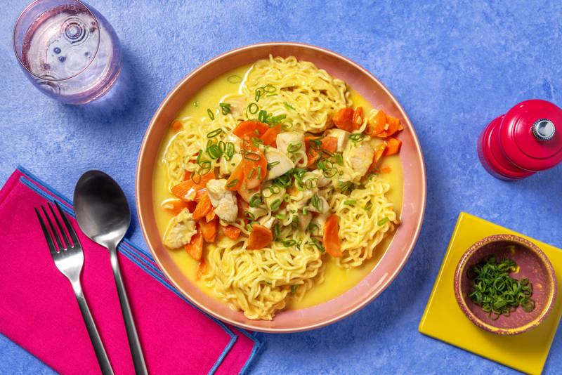 Cozy curry de dinde, coco & gingembre