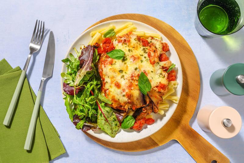 Gratin d'aubergine façon parmigiana
