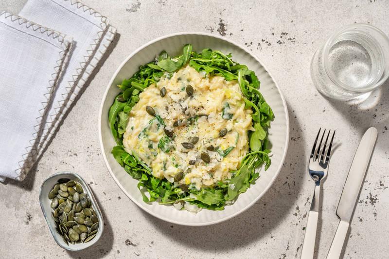 Orzotto aux épinards & parmigiano reggiano AOP