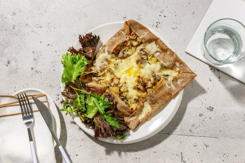 La Menhir : poireaux & champignons de Paris