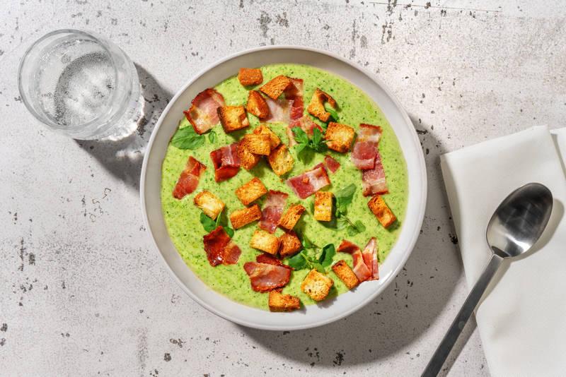 La vie en vert : velouté de cresson