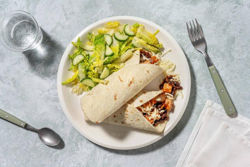 Burritos au porc épicé à la mexicaine