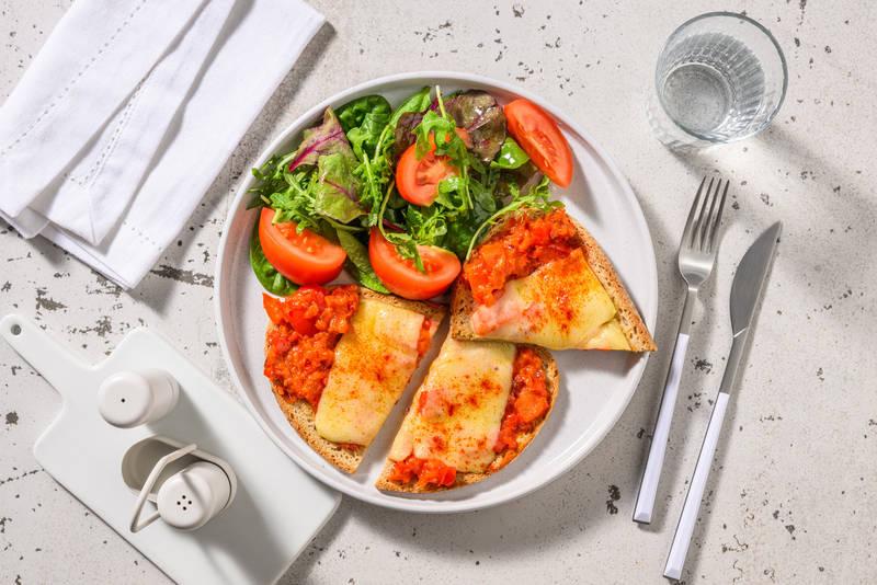 Tartines du Sud-Ouest : Ossau-Iraty & poivrons