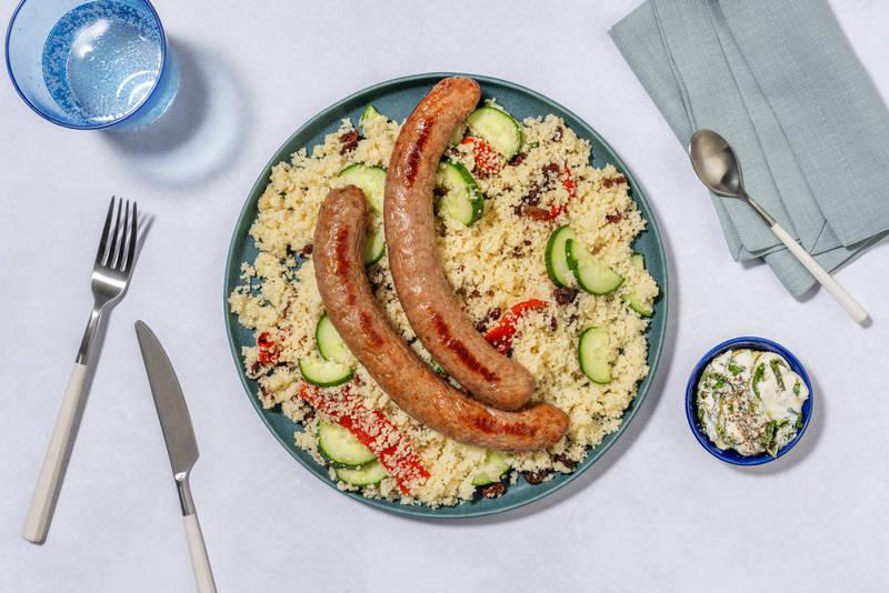 Merguez grillée & taboulé oriental express