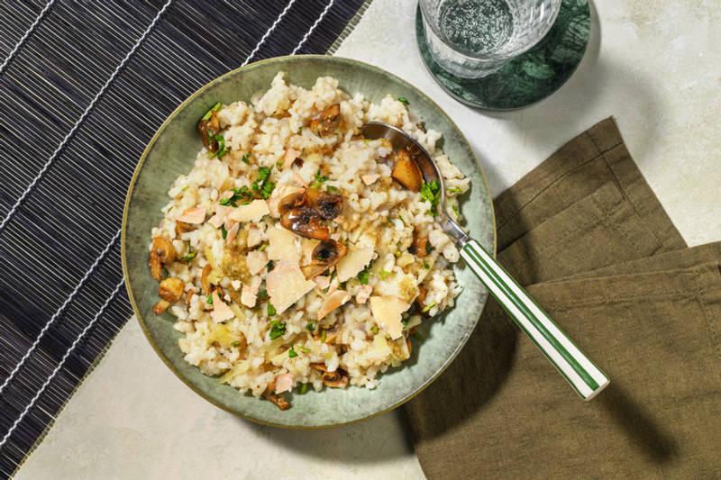 Risotto saveur truffe & champignons
