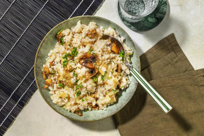 Risotto des bois, persil & soupçon de truffe