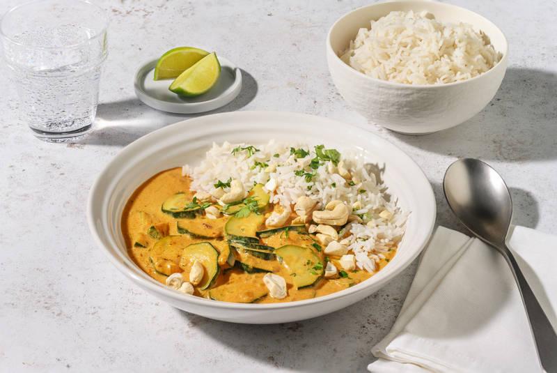 Curry courgettes & coco à l'indienne
