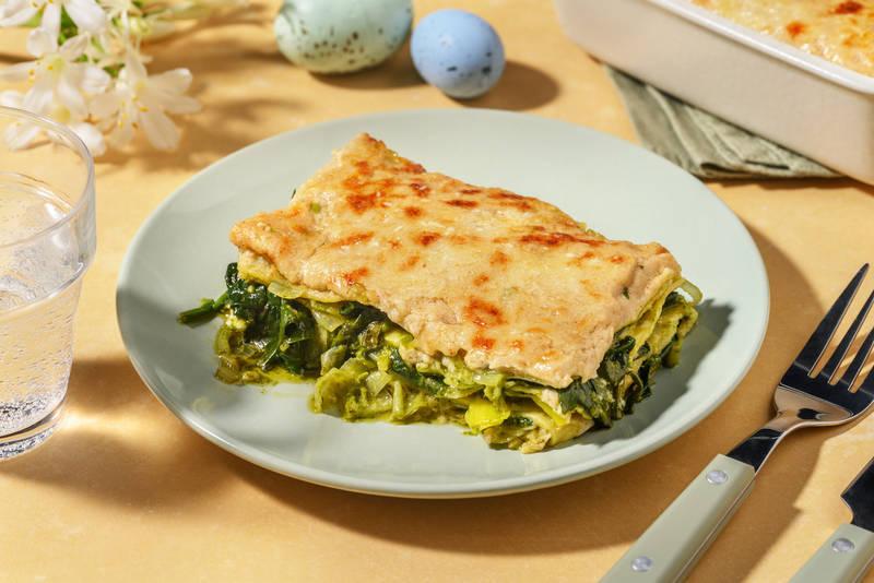Lasagne printanières à l'ail des ours