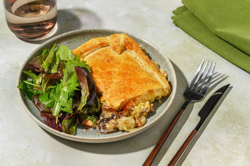 Pot Pie : Tourte aux quatre légumes