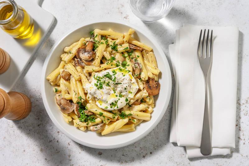 Casarecce saveur truffe & burrata