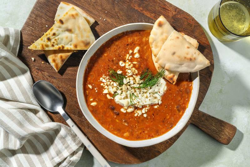 Rajma makhani : soupe haricots & cumin