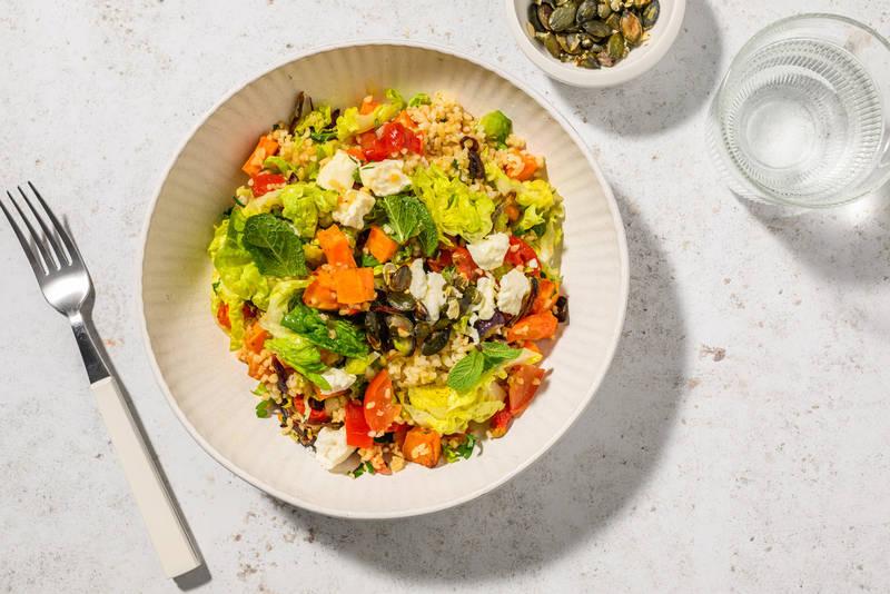 La Multicolore : boulgour & légumes rôtis