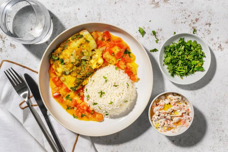 Tawa de lieu : poisson grillé à l'indienne