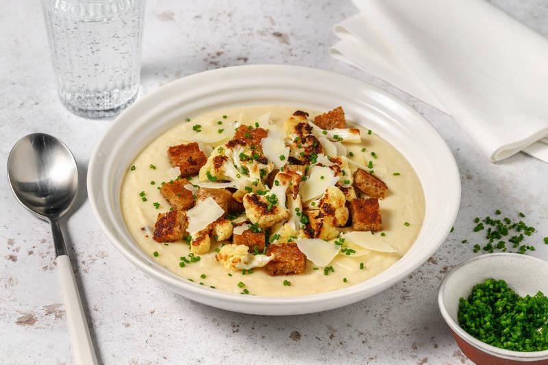 Velouté chou-fleur & grana padano AOP