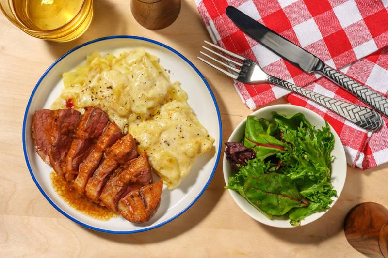 Canard & gratin dauphinois comme au bistrot
