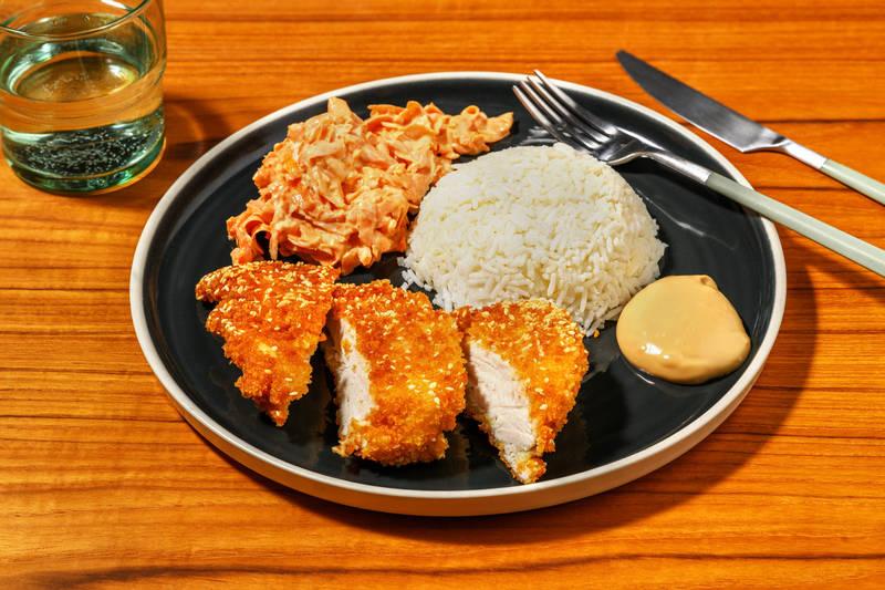Poulet Label Rouge pané façon Katsu japonais