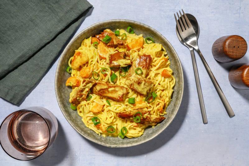 Le Végé : curry aux émincés veggie & gingembre