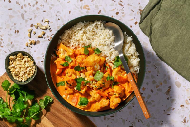 Chou-fleur façon tikka massala & riz