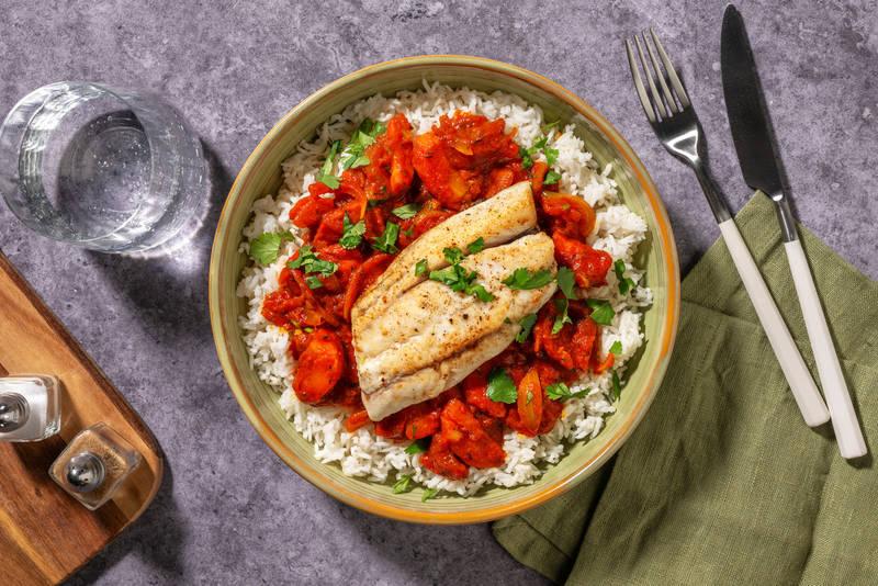Cari de barramundi à la réunionnaise