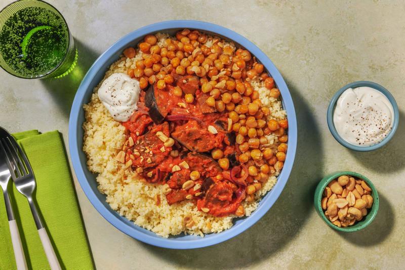 Bowl du Soudan : mijoté d'aubergine